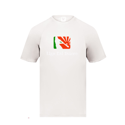 [2790.005.S-LOGO1] Men's Smooth Sport T-Shirt (Adult S, White, Logo 1)