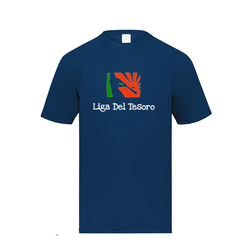 [2790.065.S-LOGO1] Men's Smooth Sport T-Shirt (Adult S, Navy, Logo 1)