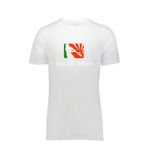 [FTSCUBWH-YS-LOGO1] Decker Youth Tri-Blend T-Shirt - Short Sleeve (Youth S, White, Logo 1)