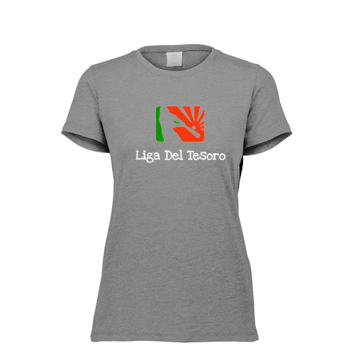 [FTSCUBGY-FAXS-LOGO1] Decker Women's Tri-Blend T-Shirt - Short Sleeve (Female Adult XS, Gray, Logo 1)