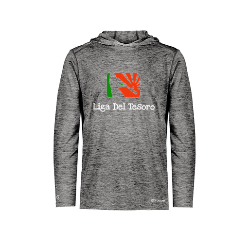 [FOLHCGBK-YS-LOGO1] Decker Youth Charge Hoodie (Youth S, Black, Logo 1)