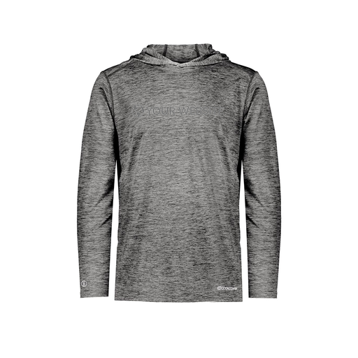 [FOLHCGBK-YS-LOGO2] Decker Youth Charge Hoodie (Youth S, Black, Logo 2)