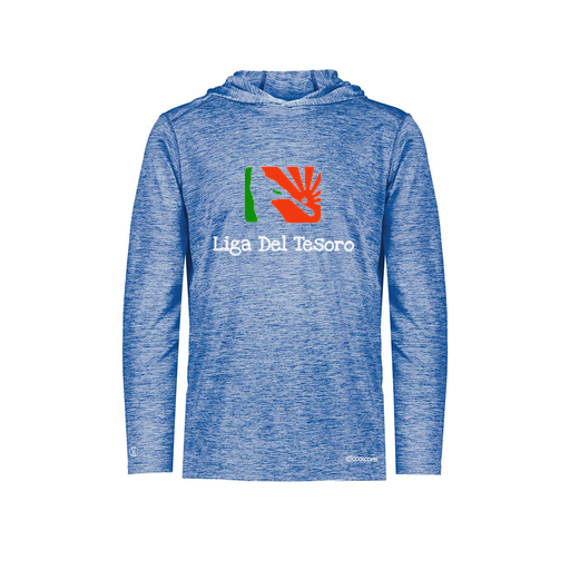 [FOLHCGRY-YS-LOGO1] Decker Youth Charge Hoodie (Youth S, Royal, Logo 1)
