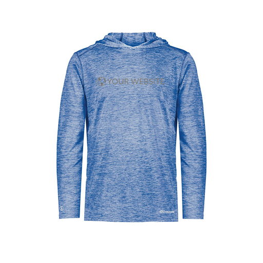 [FOLHCGRY-YS-LOGO3] Youth Charge Hoodie (Youth S, Royal, Logo 3)
