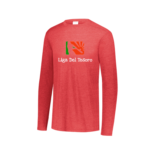 [3075.V96.XS-LOGO1] Men's LS Ultra-blend T-Shirt (Adult XS, Red, Logo 1)